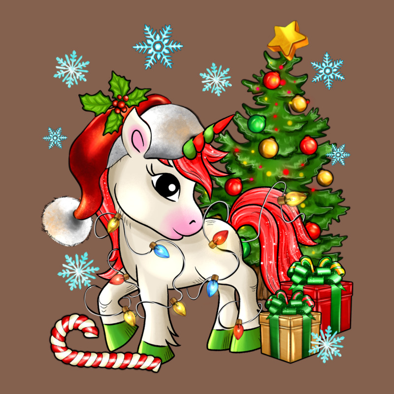 Christmas Unicorn Zipper Hoodie by Zillion Design Studio | Teevron