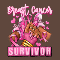 Breast Cancer Survivor Afro Girl Sneakers Classic Tee | Teevron