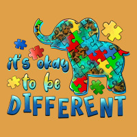 It's Okay To Be Different Elephant Autism Awareness Premium Hoodie | Teevron