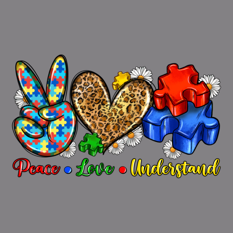 Peace Love Understand Heavyweight Hoodie by Zillion Design Studio | Teevron
