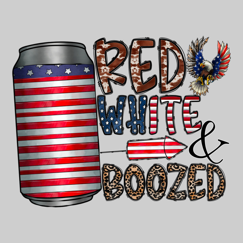 Red White  Boozed Premium Sweatshirt by CowhideDigitalArt | Teevron