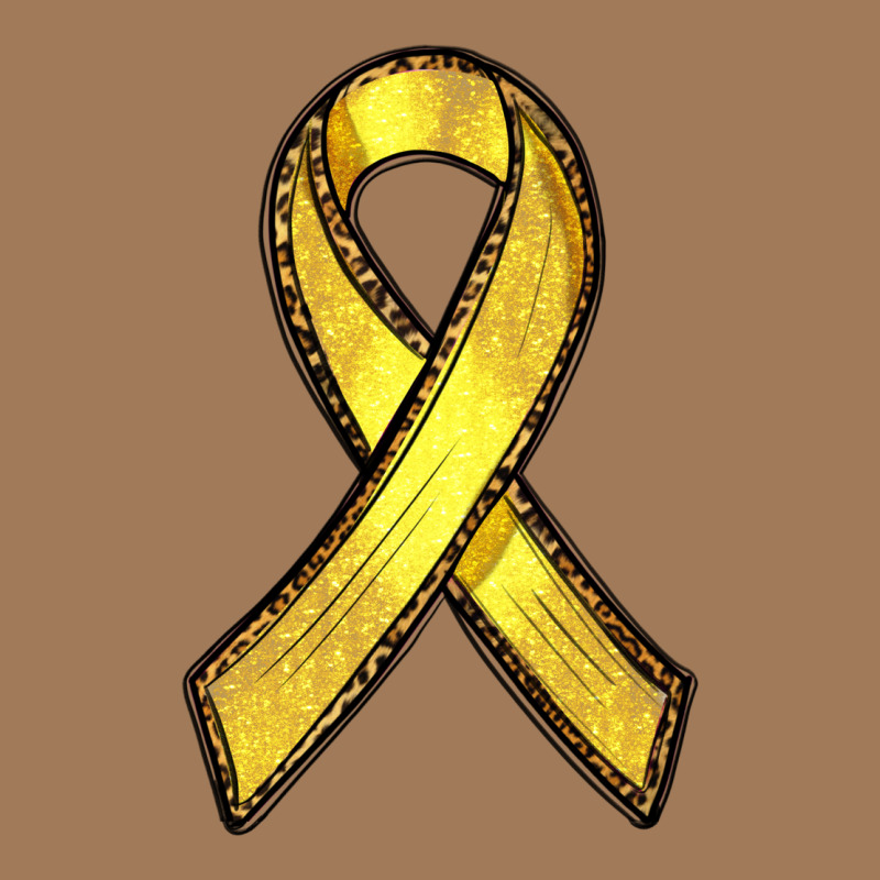 Gold Cancer Ribbon Classic Tee by RanaPortraitStore | Teevron