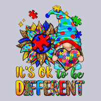 It's Ok To Be Different Autism Gnome Heavyweight Hoodie | Teevron