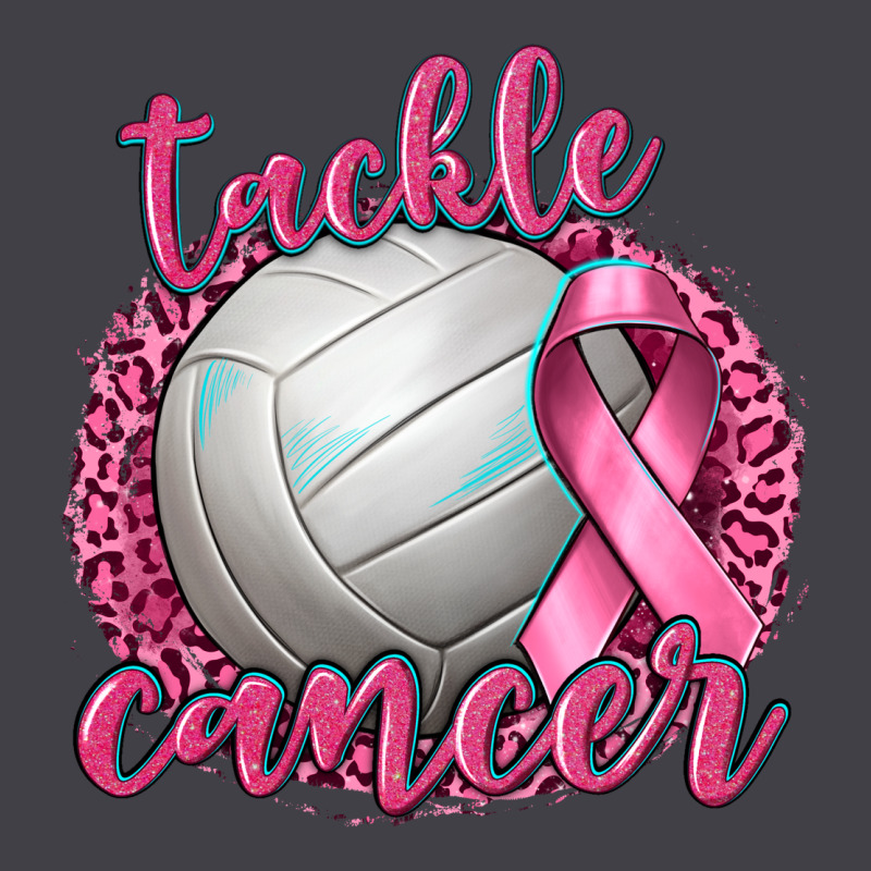Tackle Cancer Volleyball Heavyweight Hoodie by texasbilliewilder | Teevron