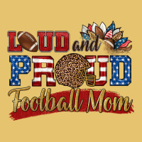 Loud And Proud Football Mom Premium Sweatshirt | Teevron