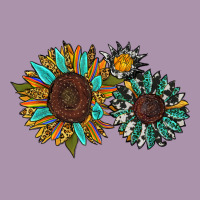 Western Sunflowers Heavyweight Hoodie | Teevron