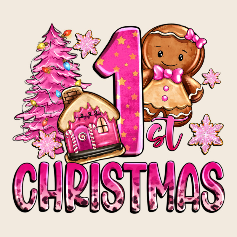 1st Christmas Gingerbread Girl Zipper Hoodie by Zillion Design Studio | Teevron