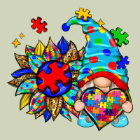 Autism Sunflower Gnome Heavyweight Hoodie | Teevron