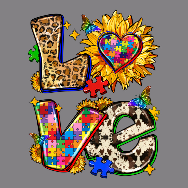 Autism Love Heavyweight Hoodie by Zillion Design Studio | Teevron