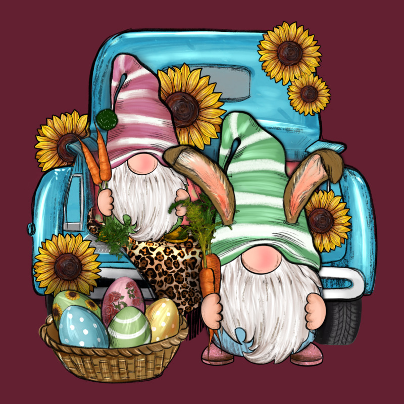 Easter Gnomes Egg Sunflowers Truck Classic Tee by RanaPortraitStore | Teevron