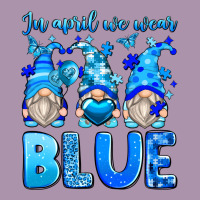 In April We Wear Blue Autism Gnomes Heavyweight Hoodie | Teevron
