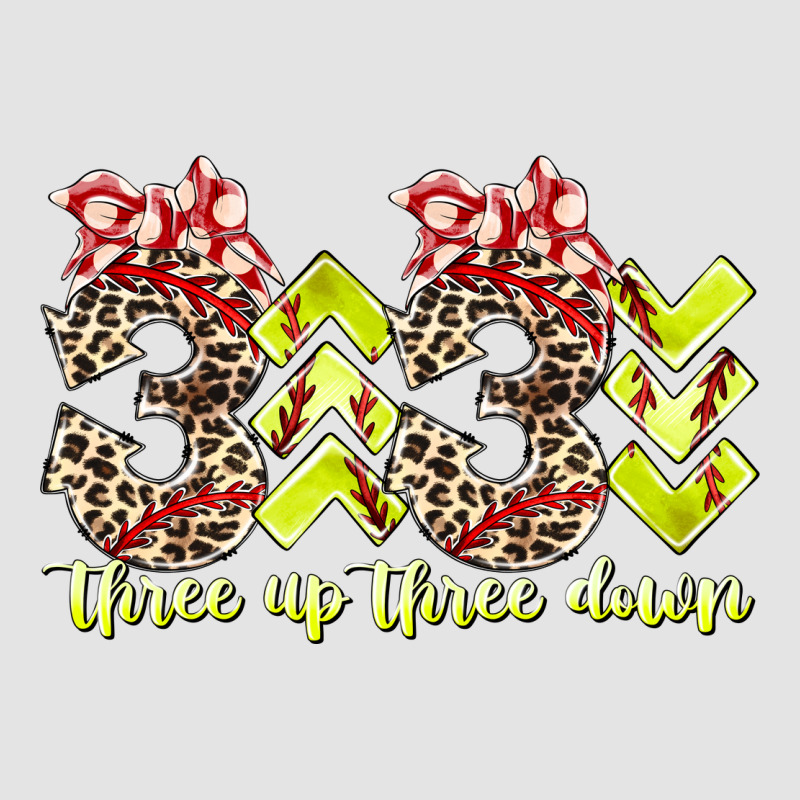 Three Up Theree Down Softball Premium Sweatshirt by RacoonDesign | Teevron