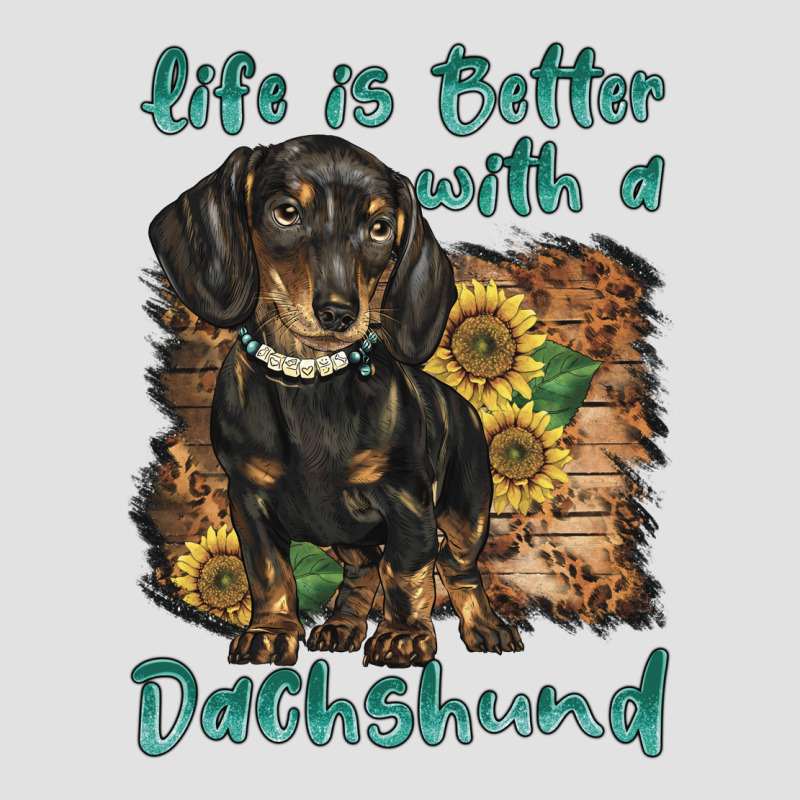 Life Is Better With A Dachshund Premium Hoodie by BarkalooDesign | Teevron