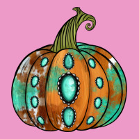 Western Cowhide Turquoise Pumpkin Urban Hoodie | Teevron