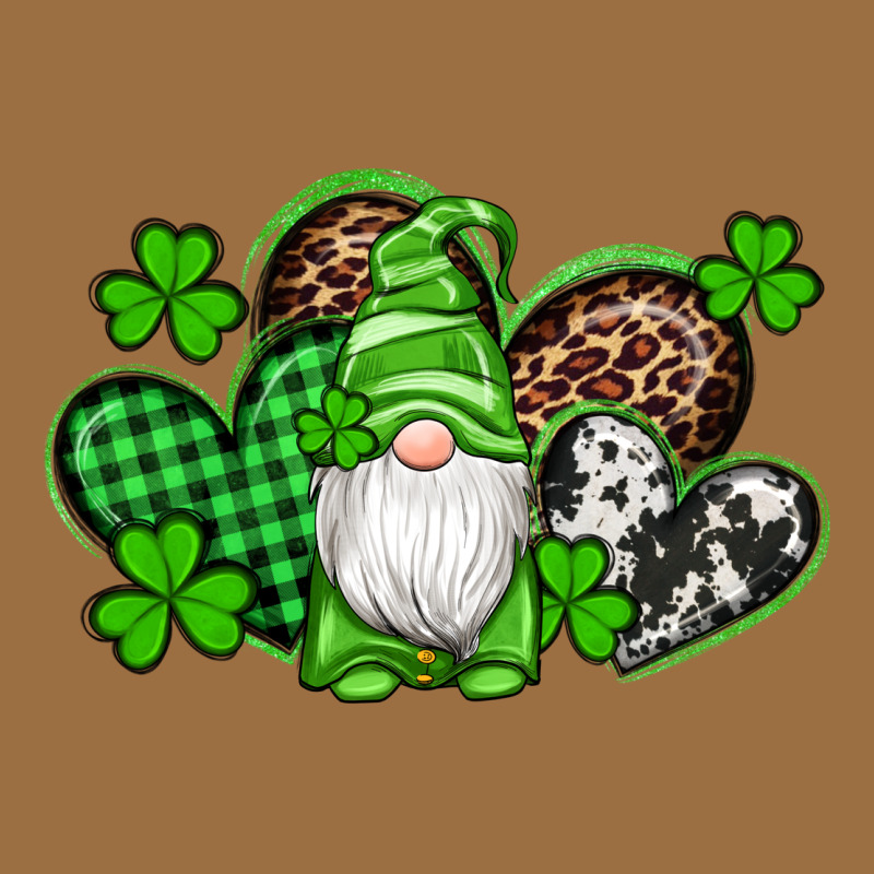 St Patricks Day Gnome With Western Hearts Vintage Tee by Artiststas | Teevron