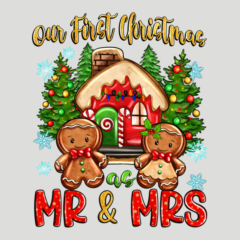 Our First Christmas As Mr And Mrs Zipper Hoodie by Zillion Design Studio | Teevron