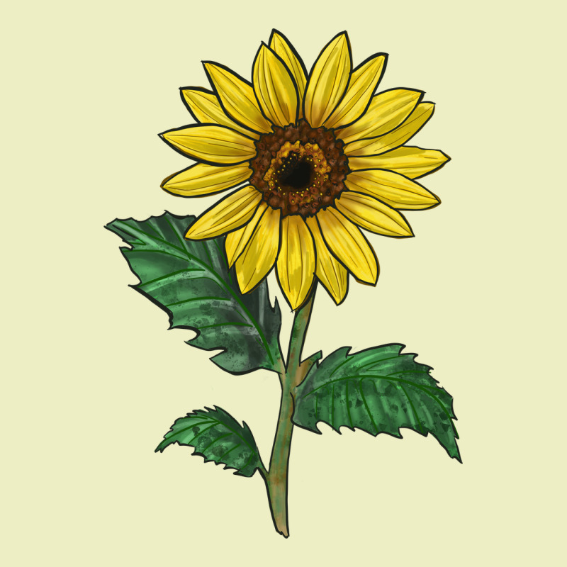 Sunray Yellow Sunflower Urban Hoodie by LillyAllenDesigns | Teevron