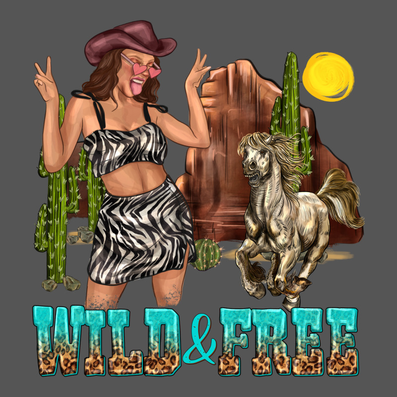 Wild And Free Zipper Hoodie by texasbilliewilder | Teevron