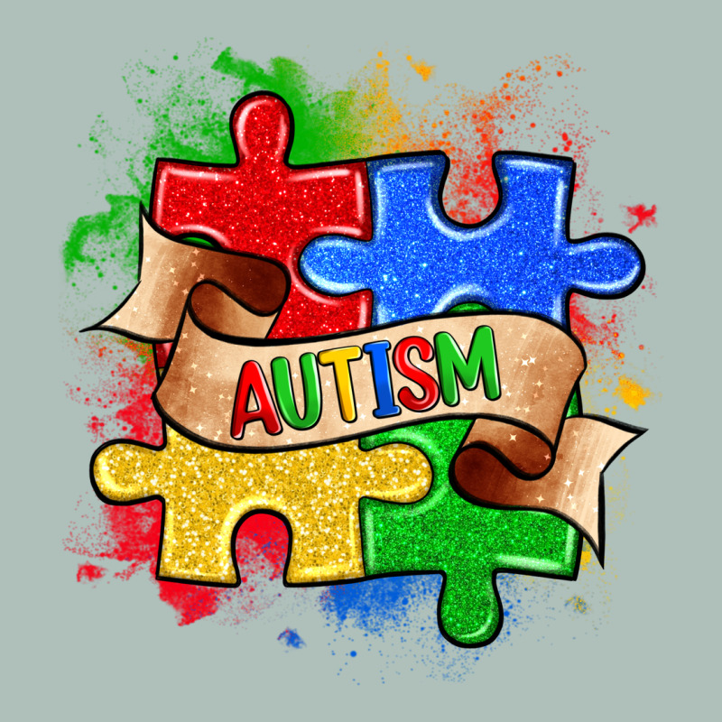Autism Puzzle Pieces Heavyweight Hoodie by Zillion Design Studio | Teevron