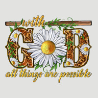 With God All Things Are Possible With Daisy Classic Tee | Teevron