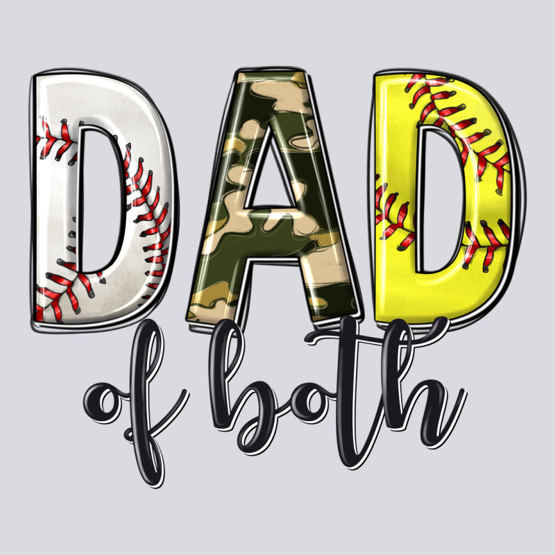 Dad Of Both With Softball And Baseball Zipper Hoodie by texasbilliewilder | Teevron