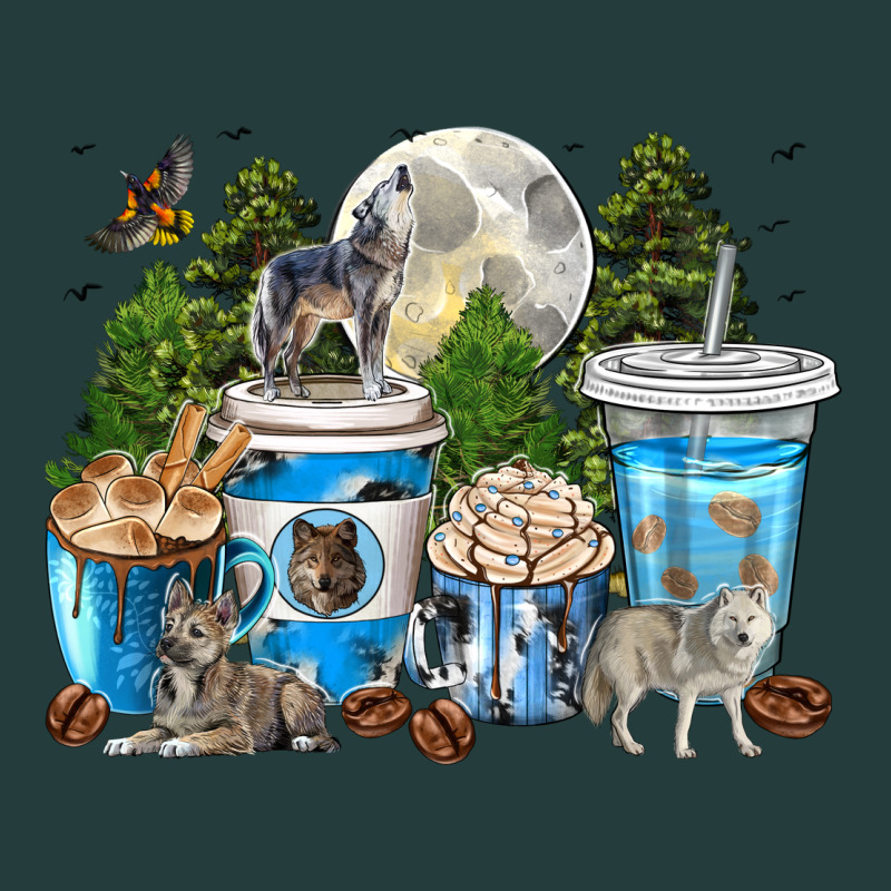 Wolf Coffee Cups Classic Tee by texasbilliewilder | Teevron