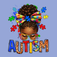 Autism Awareness Afro Messy Bu Classic Tee | Teevron
