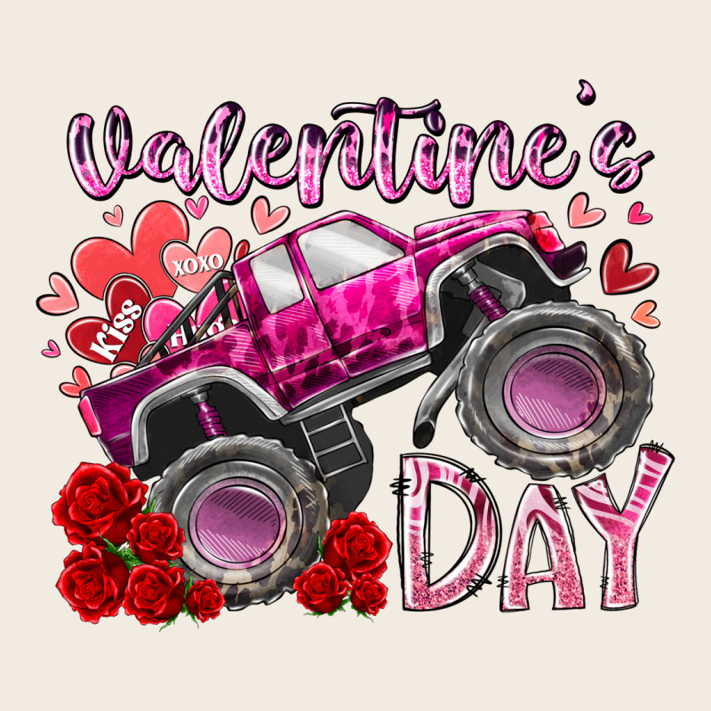 Valentines Day Monster Truck Premium Sweatshirt by RacoonDesign | Teevron