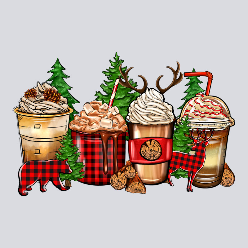 Lumberjack Coffee Cups Zipper Hoodie by Zillion Design Studio | Teevron