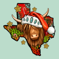 Shaggy Cow Texas Christmas Premium Hoodie | Teevron