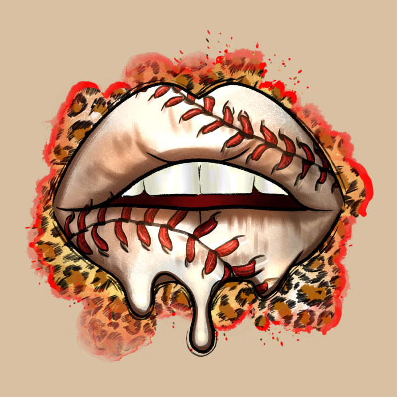 Baseball Lips Heavyweight Hoodie by Zillion Design Studio | Teevron