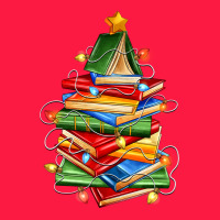 Book Christmas Tree Zipper Hoodie | Teevron