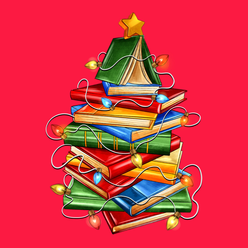 Book Christmas Tree Zipper Hoodie by Zillion Design Studio | Teevron