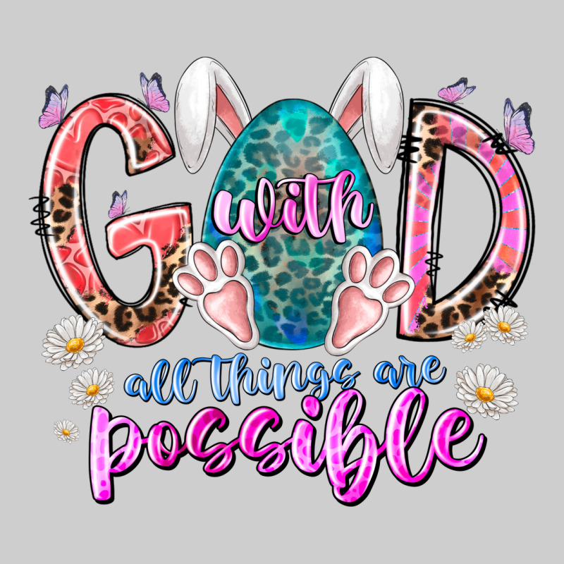 With God All Things Are Possible Premium Sweatshirt by RacoonDesign | Teevron