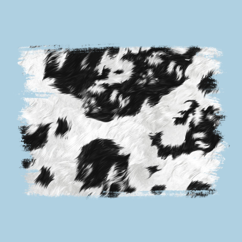 Black And White Cowhide Backround Premium Hoodie by NancyCooperArtShop | Teevron