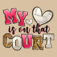 My Heart Is On That Court Volleyball Heavyweight Hoodie | Teevron