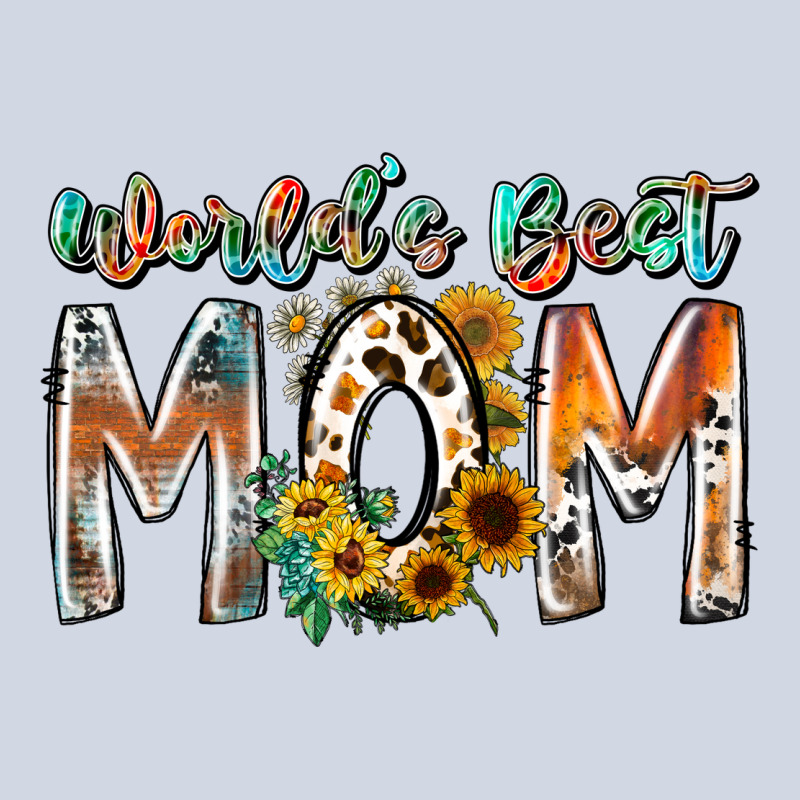 World Is Best Mom Premium Sweatshirt by RacoonDesign | Teevron
