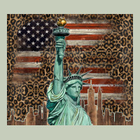 Statue Of Liberty Tumbler Ladies Tee | Teevron