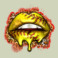 Softball Lips Heavyweight Hoodie | Teevron