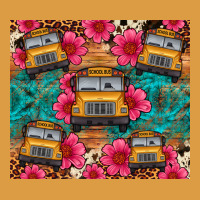 School Bus Leopard Cowhide Urban Heavy Tee | Teevron