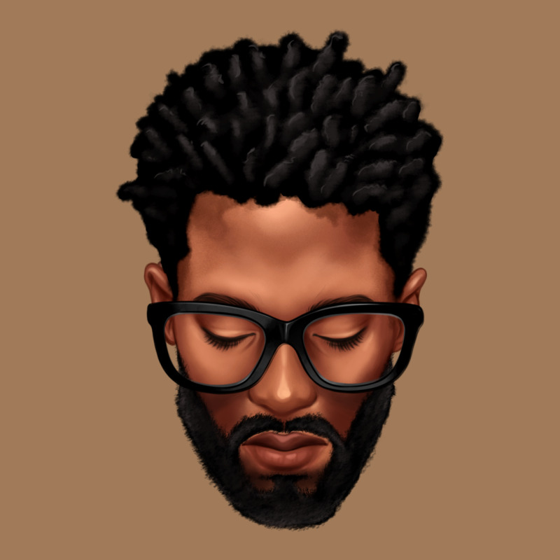 Bearded Black Man Portrait Classic Tee by texasbilliewilder | Teevron