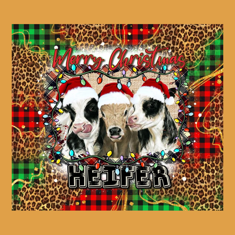 Merry Christmas Heifer Premium Hoodie by Jasminsmagicworld | Teevron