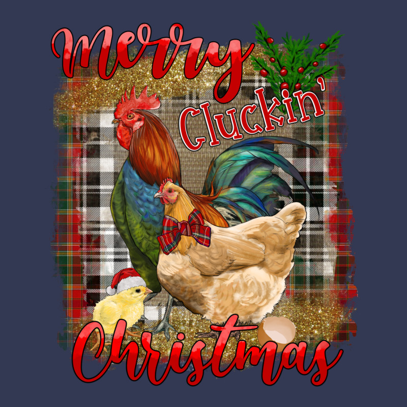 Merry Cluckin' Christmas Heavyweight Hoodie by RanaPortraitStore | Teevron