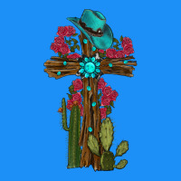 Gemstone Cross With Cactus Classic Tee | Teevron
