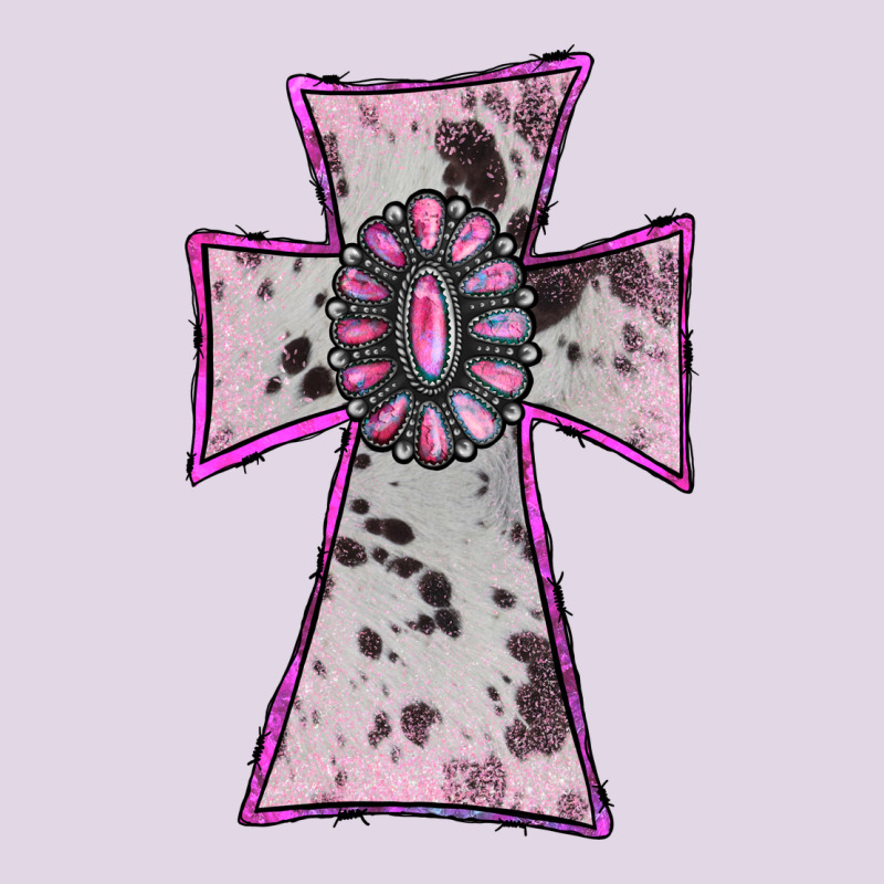 Cowhide Pink Gemstone Cross Classic Tee by RanaPortraitStore | Teevron