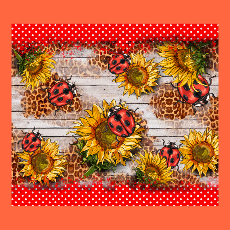 Ladybug Sunflower Premium Hoodie by BarkalooDesign | Teevron