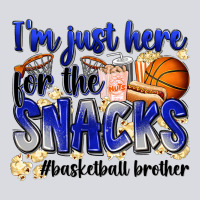I'm Just Here For The Snacks #basketball Brother Zipper Hoodie | Teevron