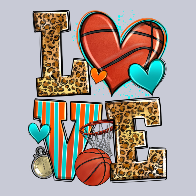 Love Basketball Heavyweight Hoodie by Zillion Design Studio | Teevron