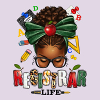 Registrar Life Afro Messy Bun Classic Tee | Teevron