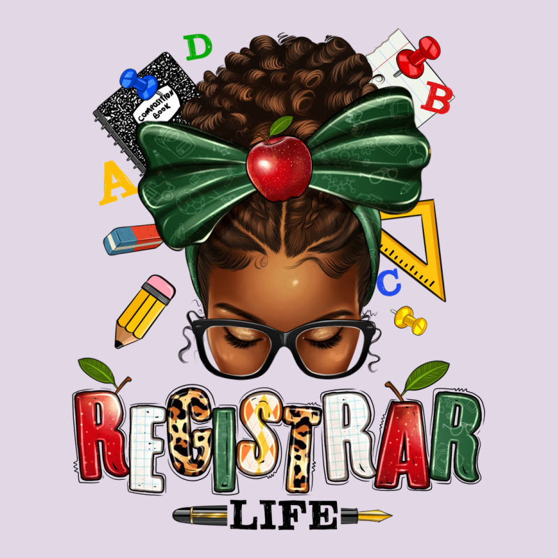Registrar Life Afro Messy Bun Classic Tee by texasbilliewilder | Teevron